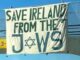 Antisemitic banner