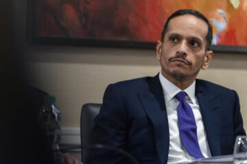 Qatari Prime Minister Mohammed bin Abdulrahman Al-Thani.